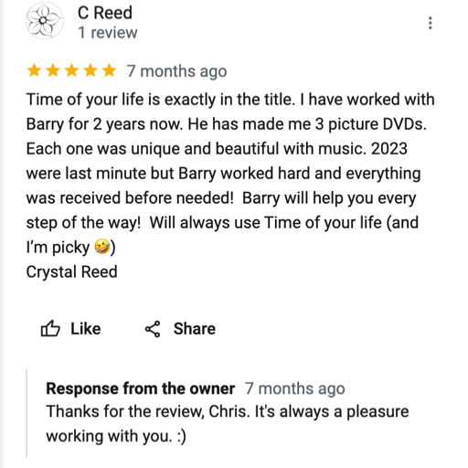 Google review